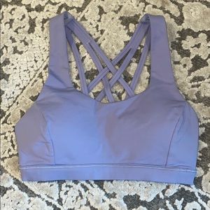 Lilac Purple Lululemon Sports Bra (with padding)